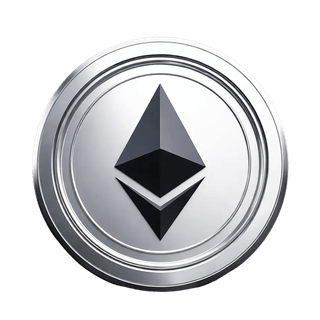 Unosząca się grafika kryptowaluty Ethereum ETH